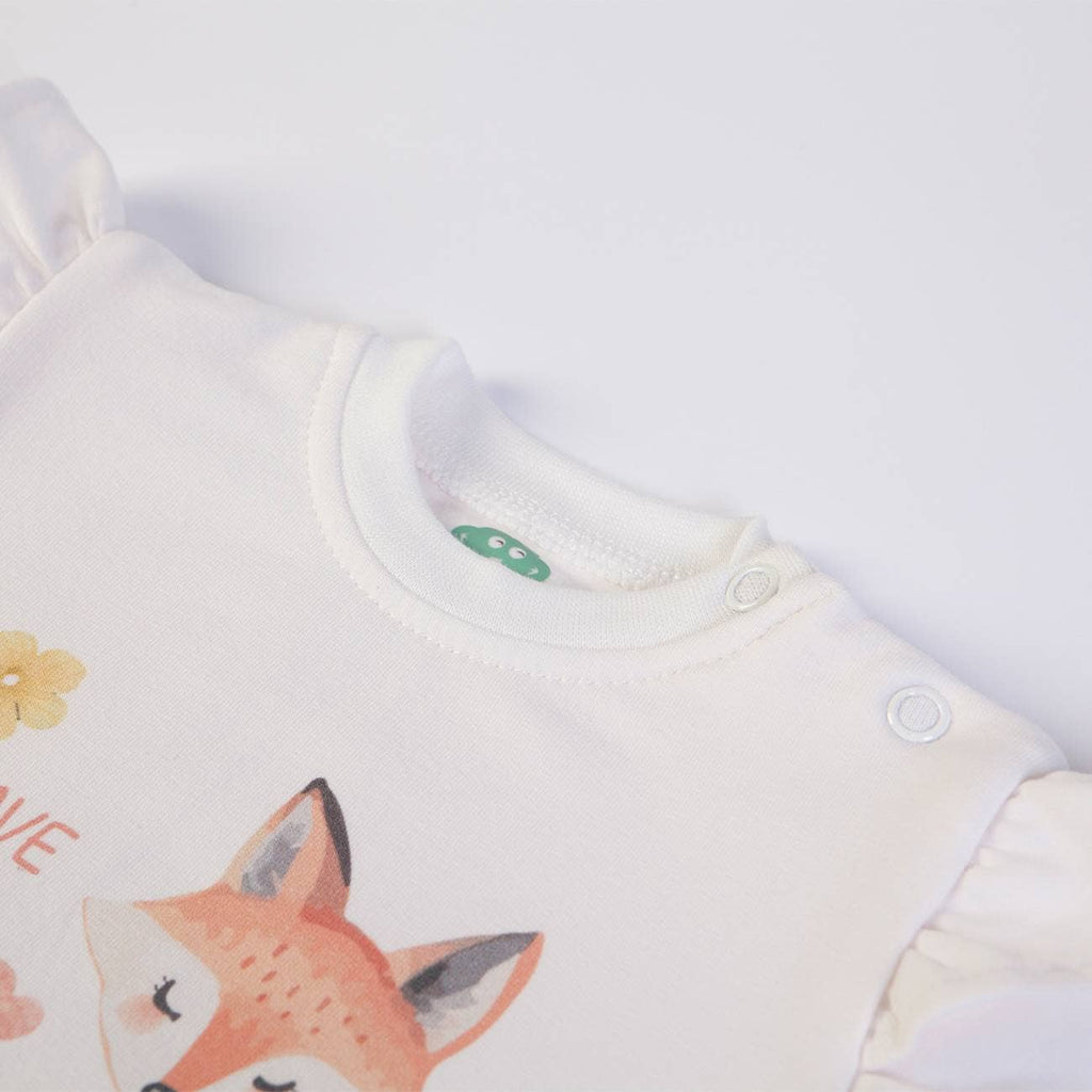 Ensemble jogging 2 pièces (sweat-shirt à ouverture épaule + pantalon côtelé) - AW 25-26 FS Baby